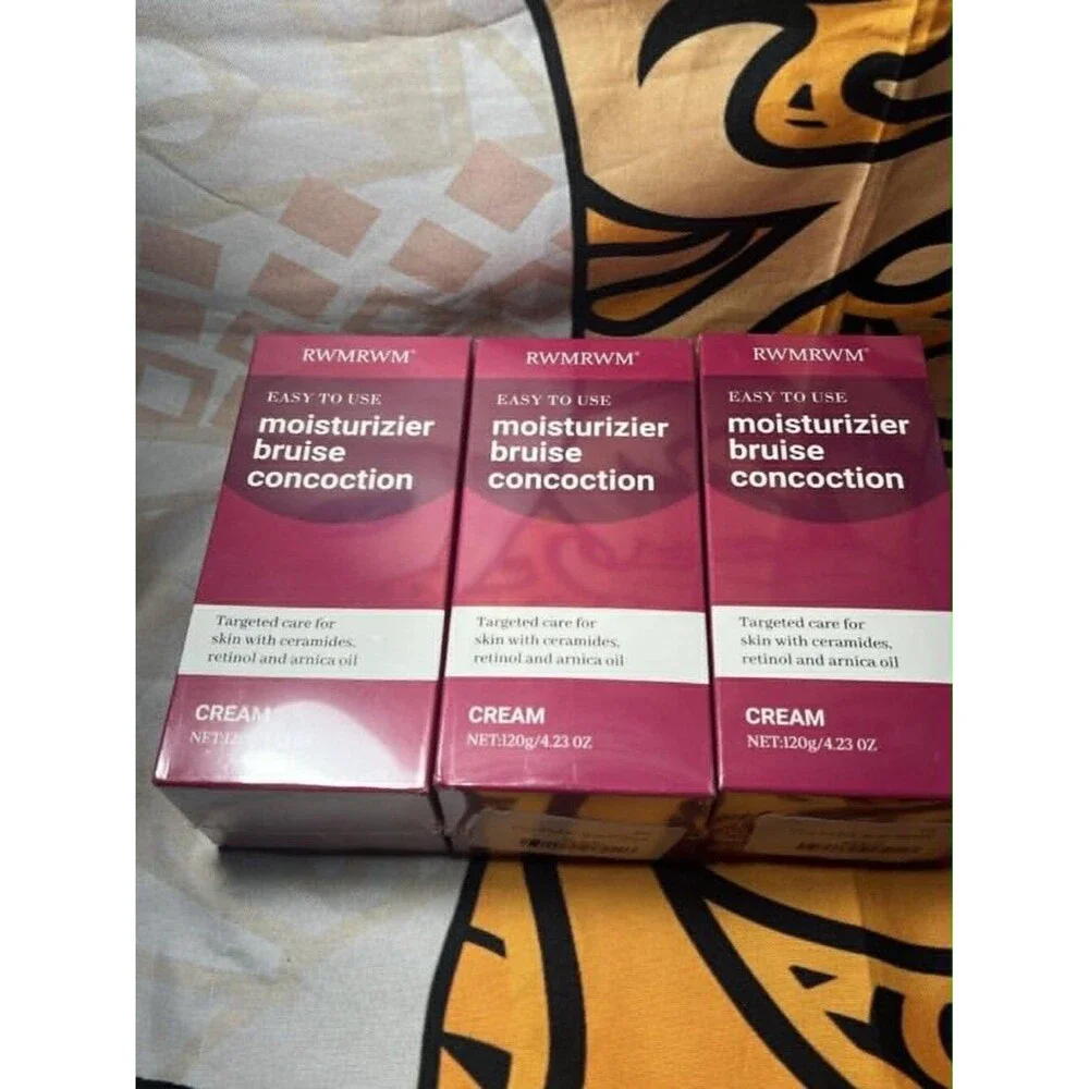 RWMRWM Moisturizing Bruise Cream – 3 Pack – Ceramides, Retinol & Arnica